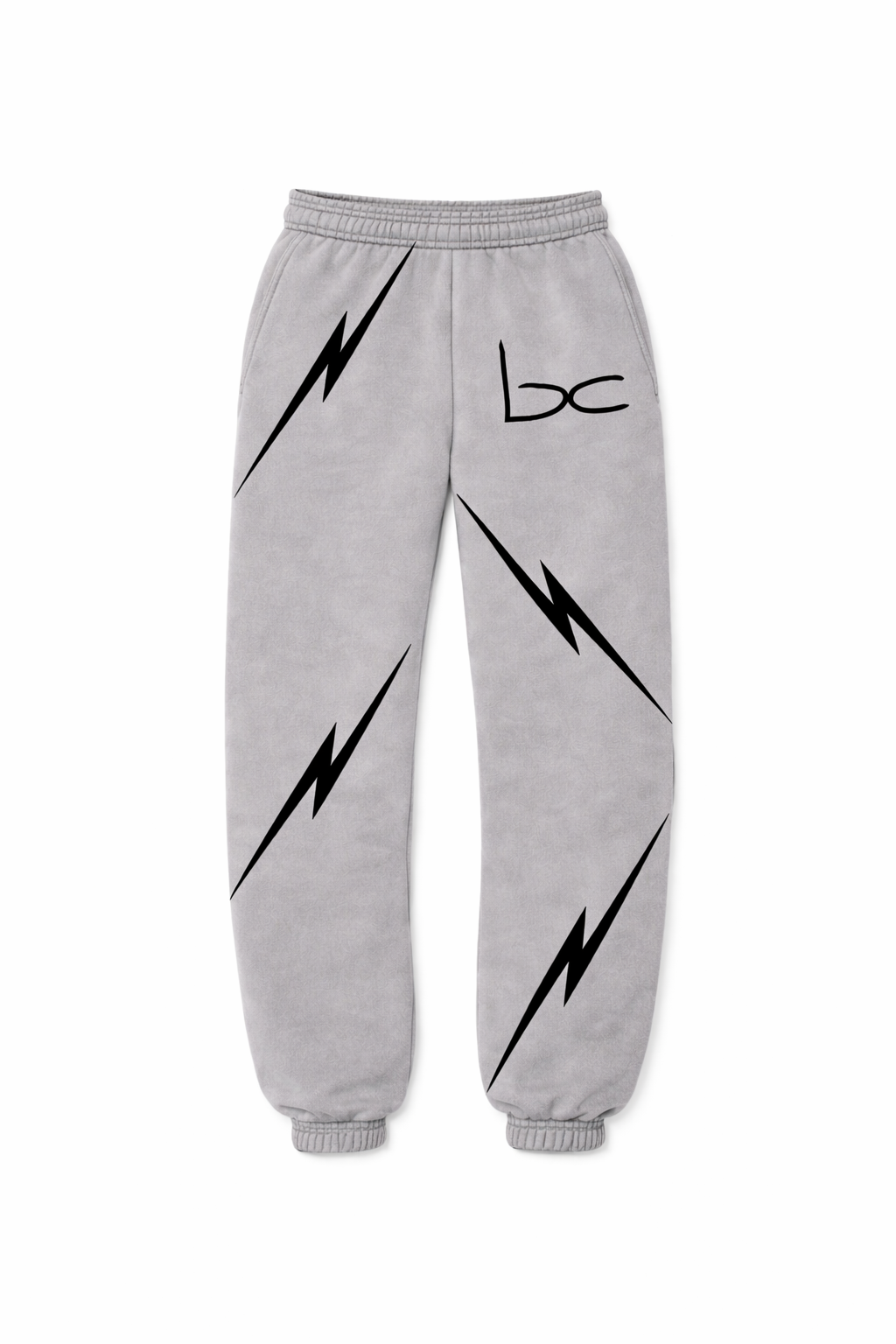WOMEN'S LIGHTNING LOGO SWEATPANTS GRAY