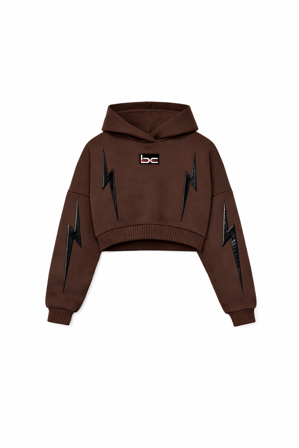 Load image into Gallery viewer, WOMEN'S LIGHTNING LOGO SWEATSHIRT BROWN
