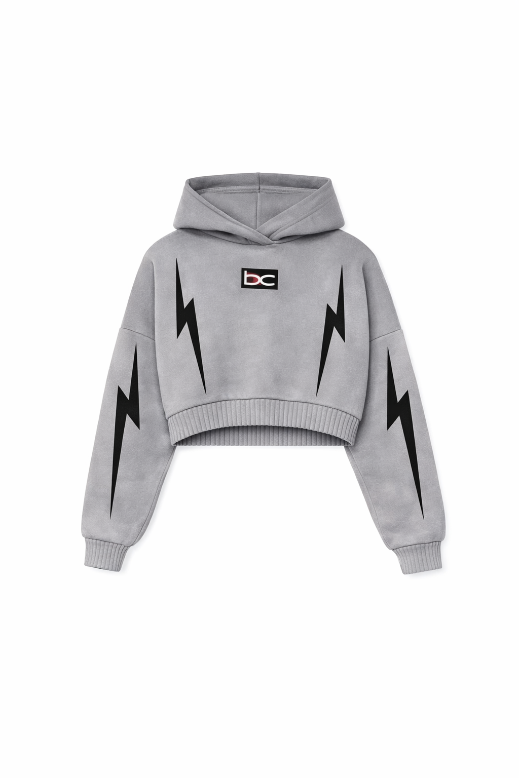Load image into Gallery viewer, WOMEN'S LIGHTNING LOGO SWEATSHIRT GRAY
